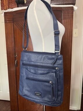 Rosetti Navy Blue Crossbody Messenger Bag